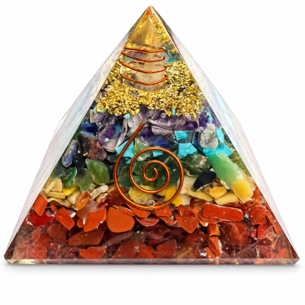 7 Chakra Orgonite piramide
