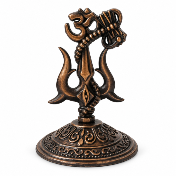 Shiva Trishul met Ohm en Damru