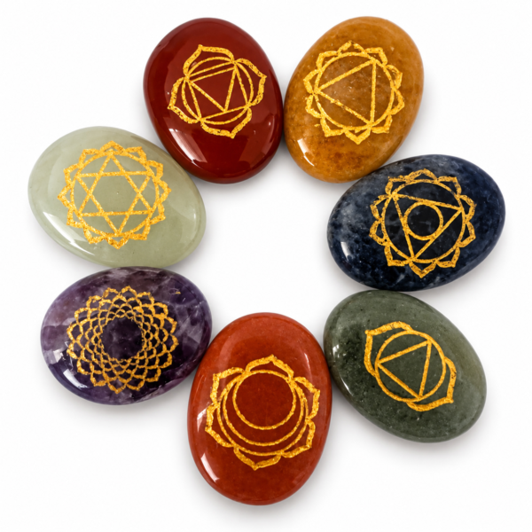 7 Chakra Edelstenen Set