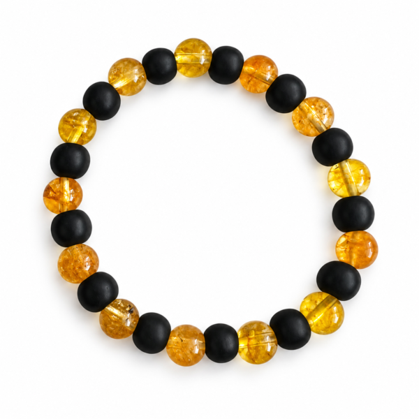 Citrien & Karungali armband