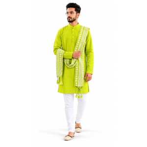 Kurta Pajama set met Sjaal