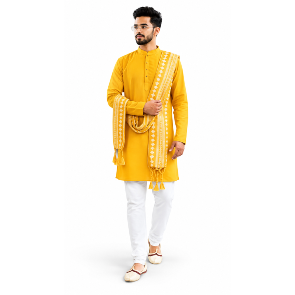 Kurta Pajama set met Sjaal