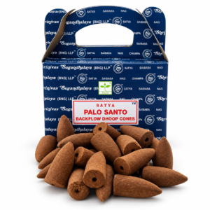Palo Santo backflow wierookkegels (24 stuks)