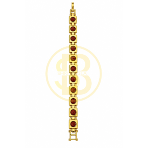 Gold Plated Rudraksh armband