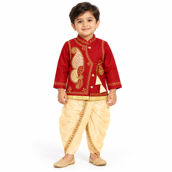 Kids Dhoti Kurta Set